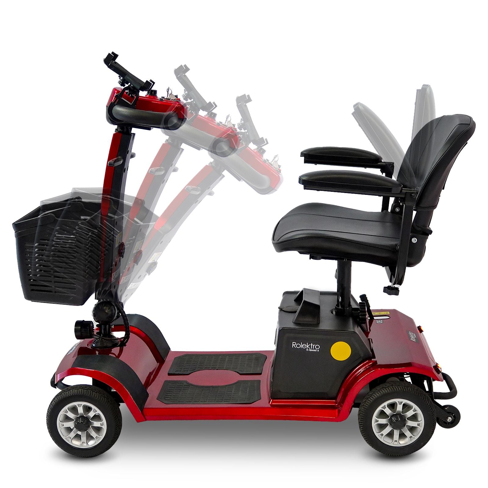 Rolektro E-Quad 6 Blei-Gel, Rot, 6 km/h