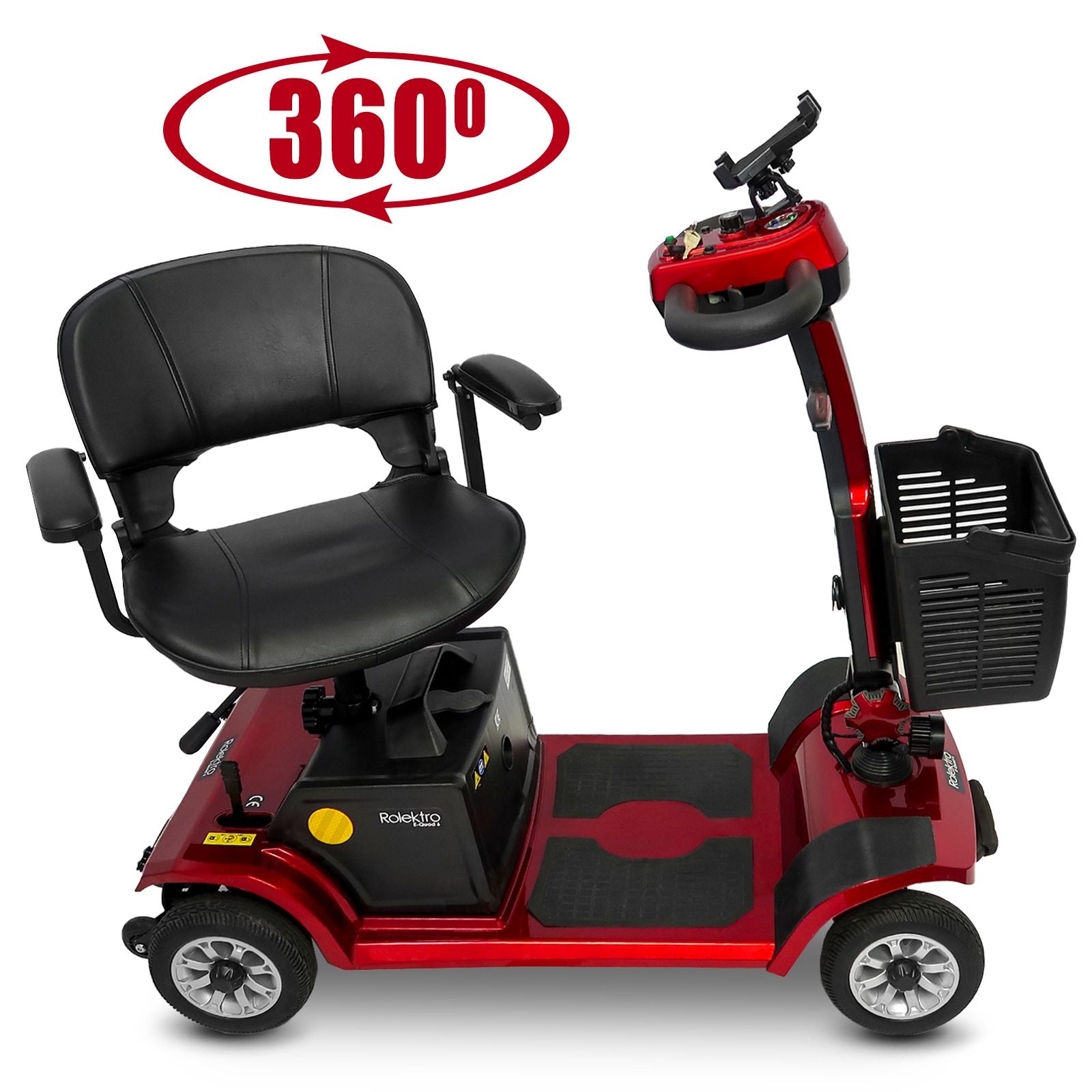 Rolektro E-Quad 6 Blei-Gel, Rot, 6 km/h