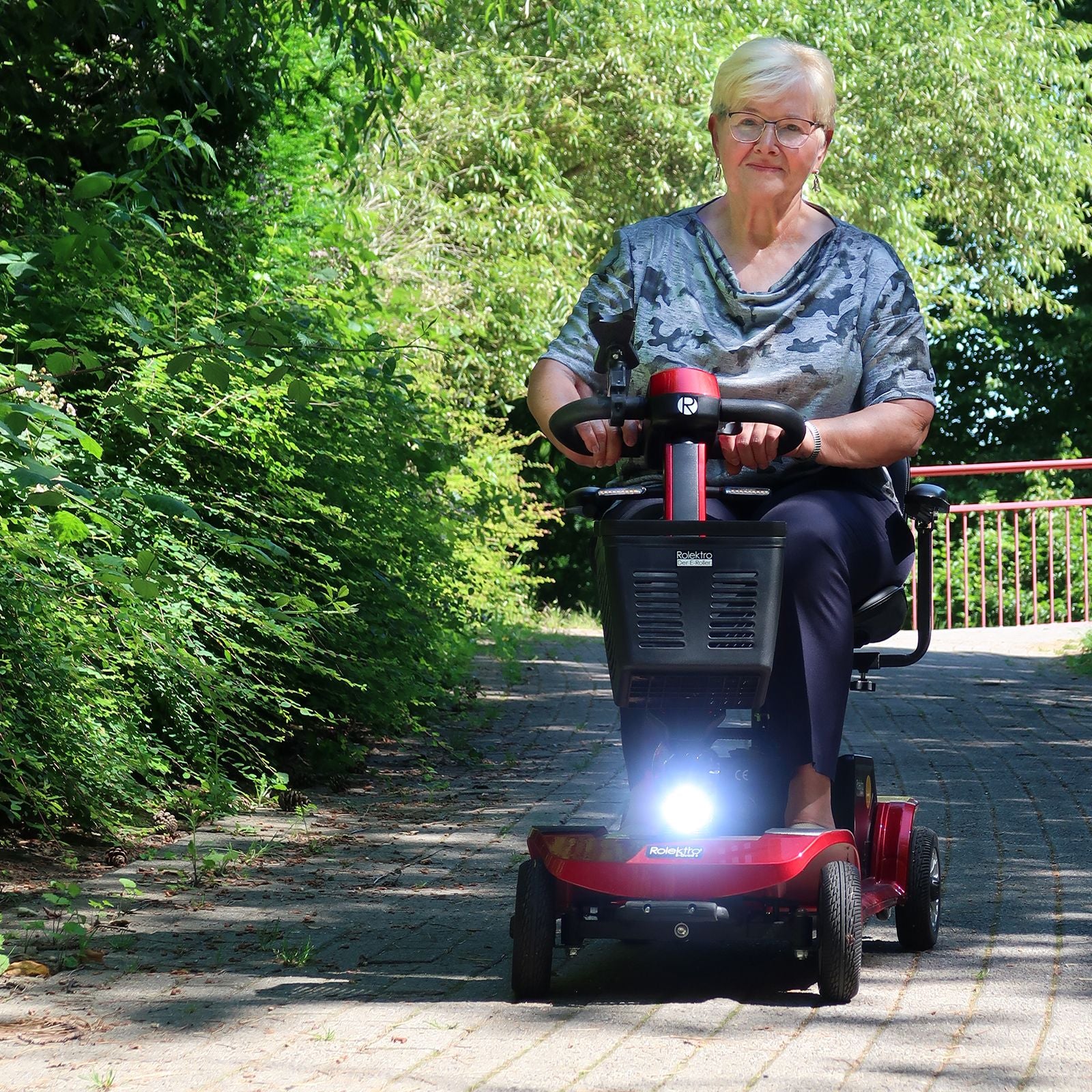 Rolektro E-Quad 6 Blei-Gel, Rot, 6 km/h