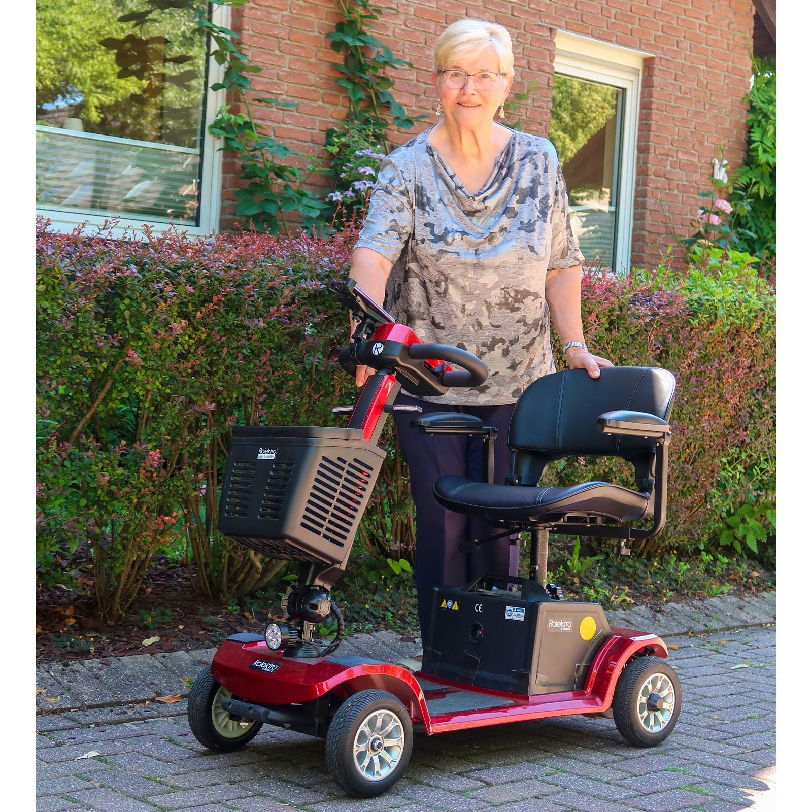 Rolektro E-Quad 6 Blei-Gel, Rot, 6 km/h