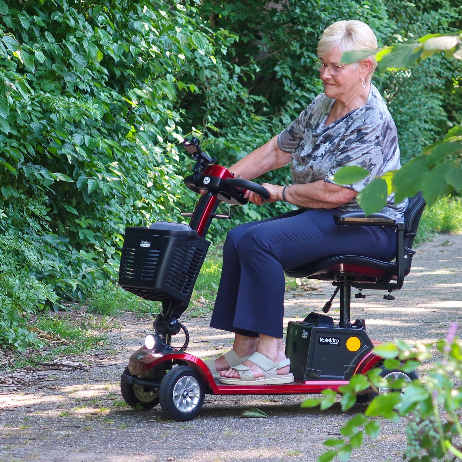 Rolektro E-Quad 6 Blei-Gel, Rot, 6 km/h