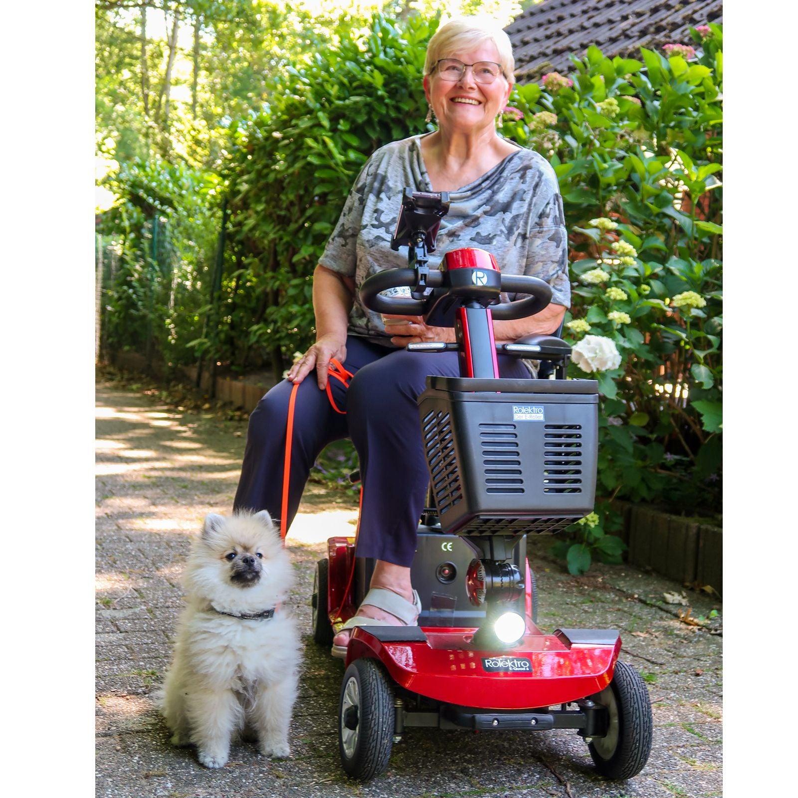 Rolektro E-Quad 6 Blei-Gel, Rot, 6 km/h