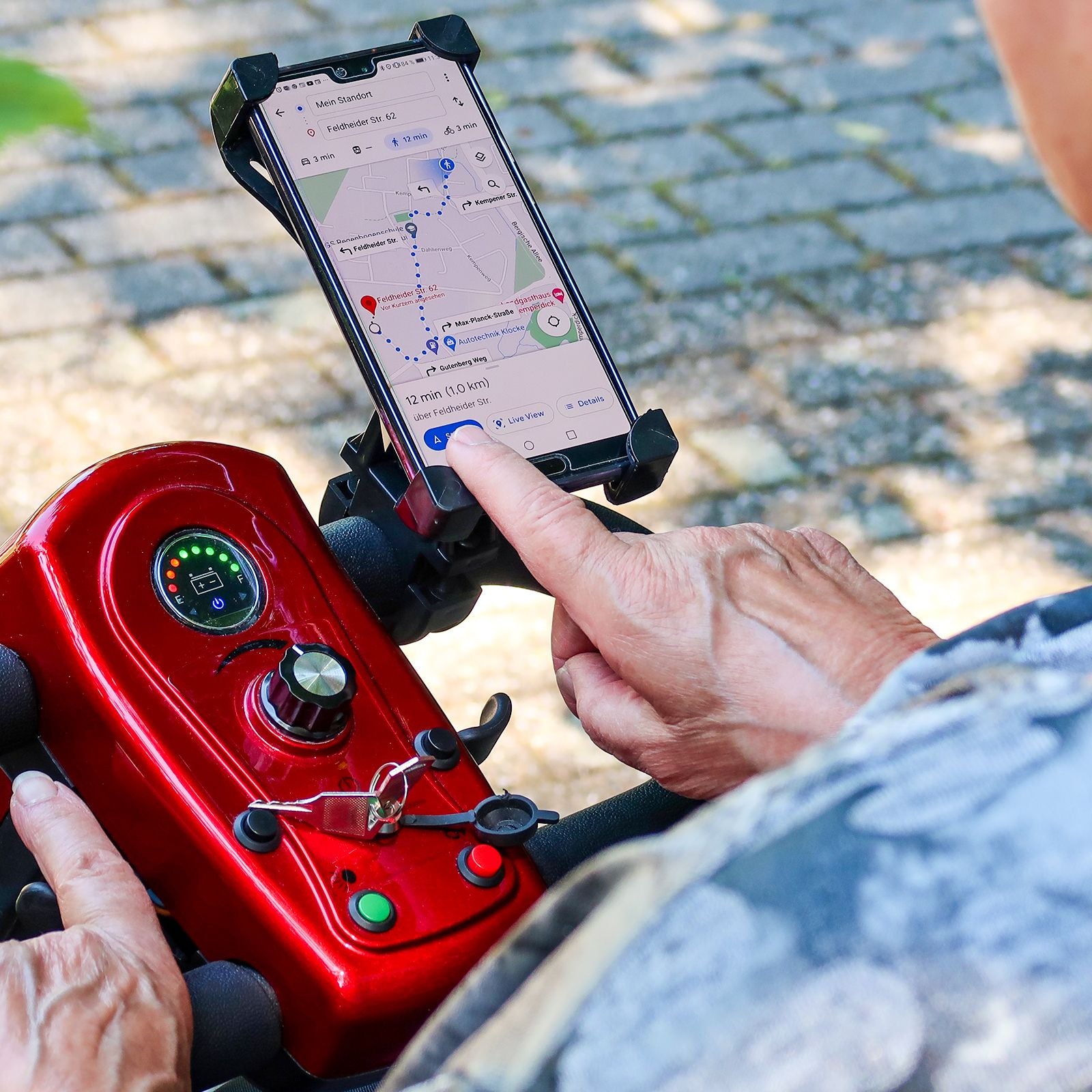 Rolektro E-Quad 6 Blei-Gel, Rot, 6 km/h