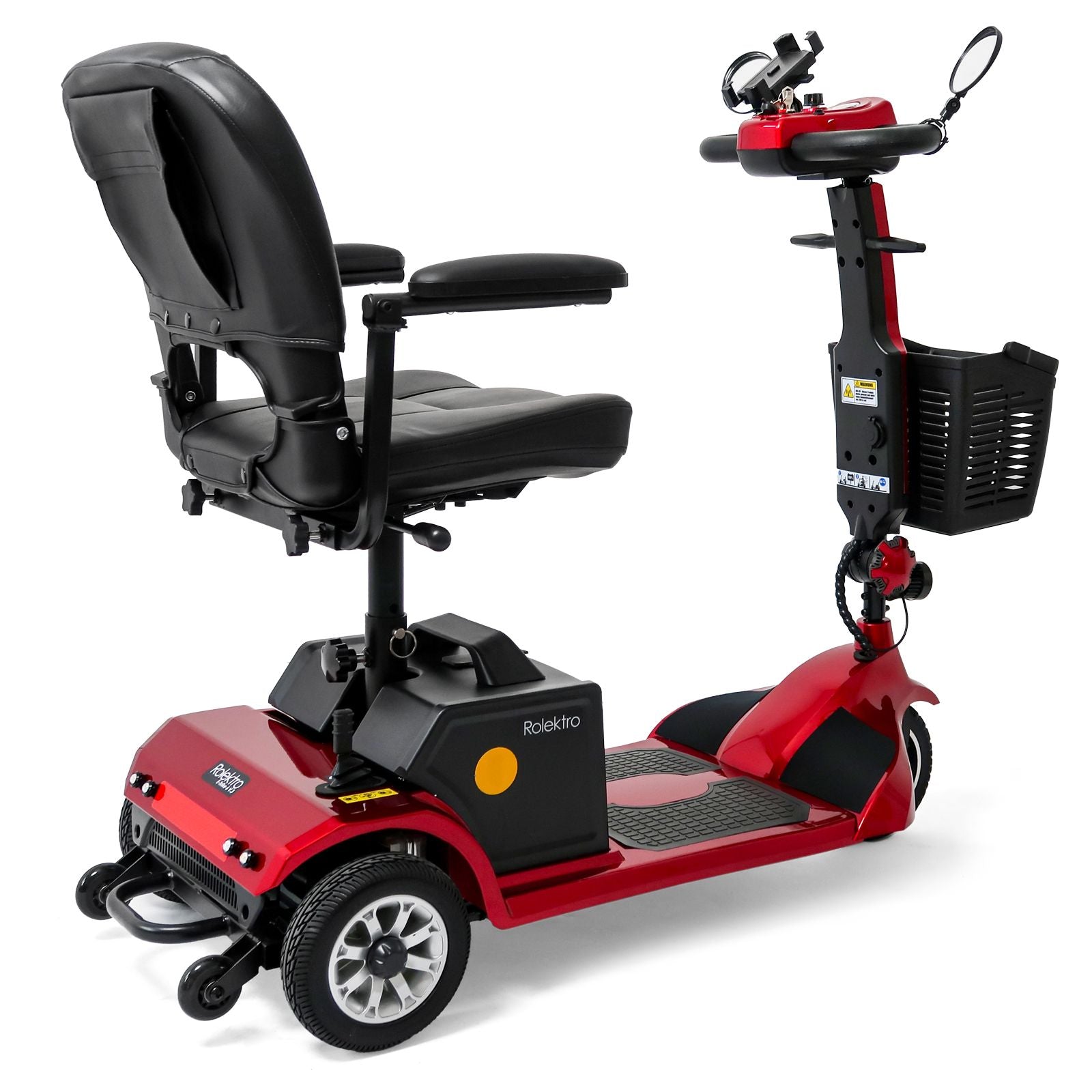 Rolektro E-Trike 6 V.3 Lithium, Rot, 6 km/h