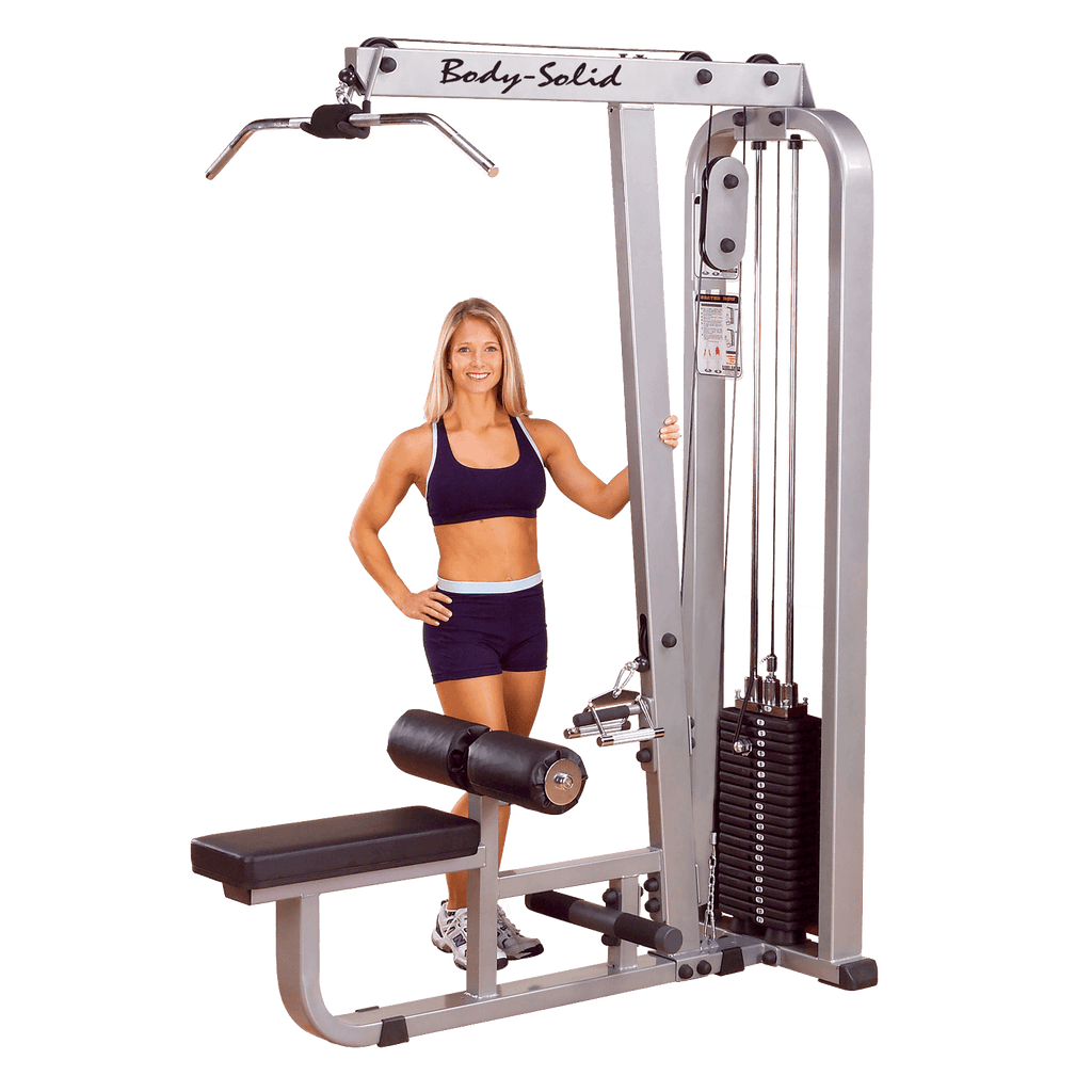 Body Solid Pro ClubLine Latzug und Ruder-Maschine SLM-300