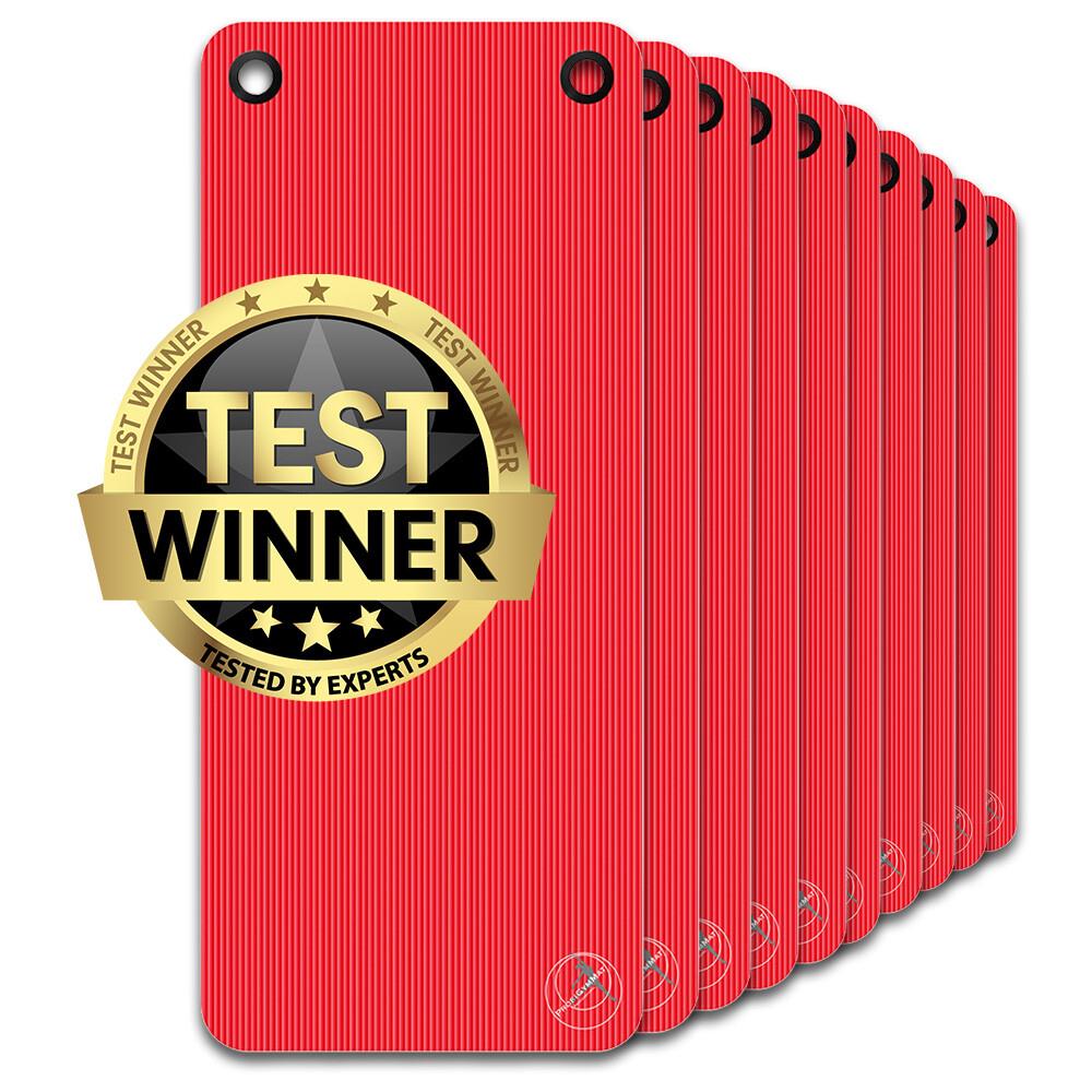 ProfiGymMat Professional 10er Set 140x60cm inkl. Ösen