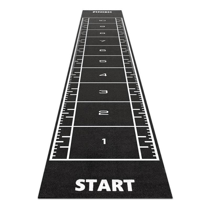 Sprinttrack 12x2m mit Markierung