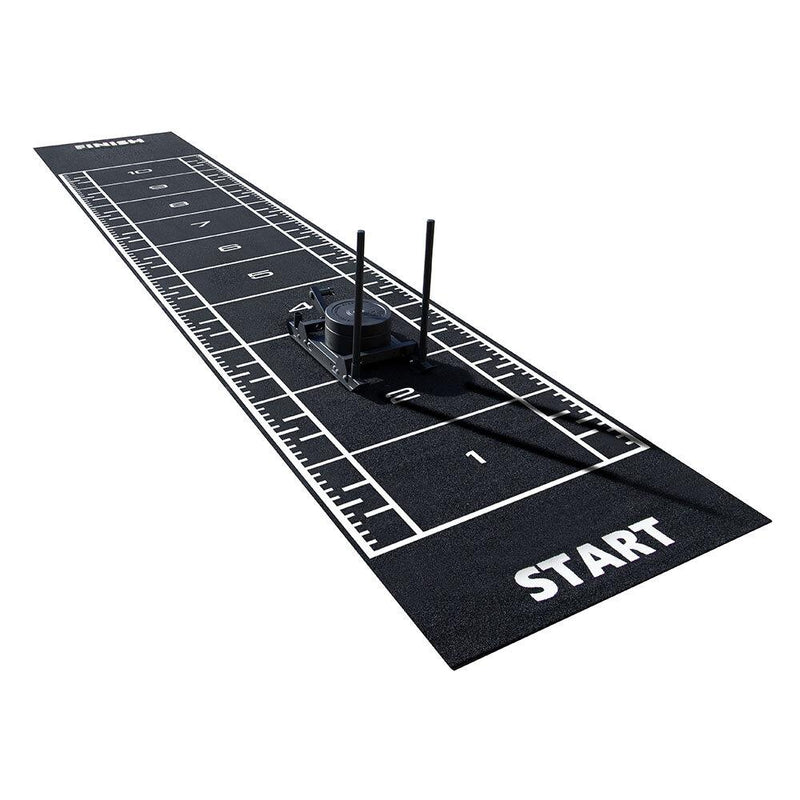 Sprinttrack 12x2m mit Markierung