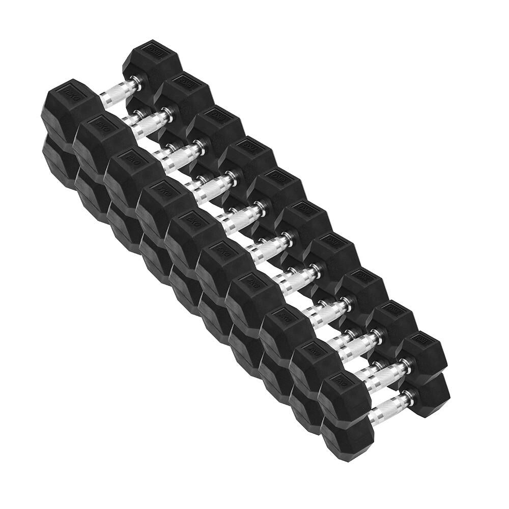 Kurzhantel Hex Set 1 - 10kg Paar