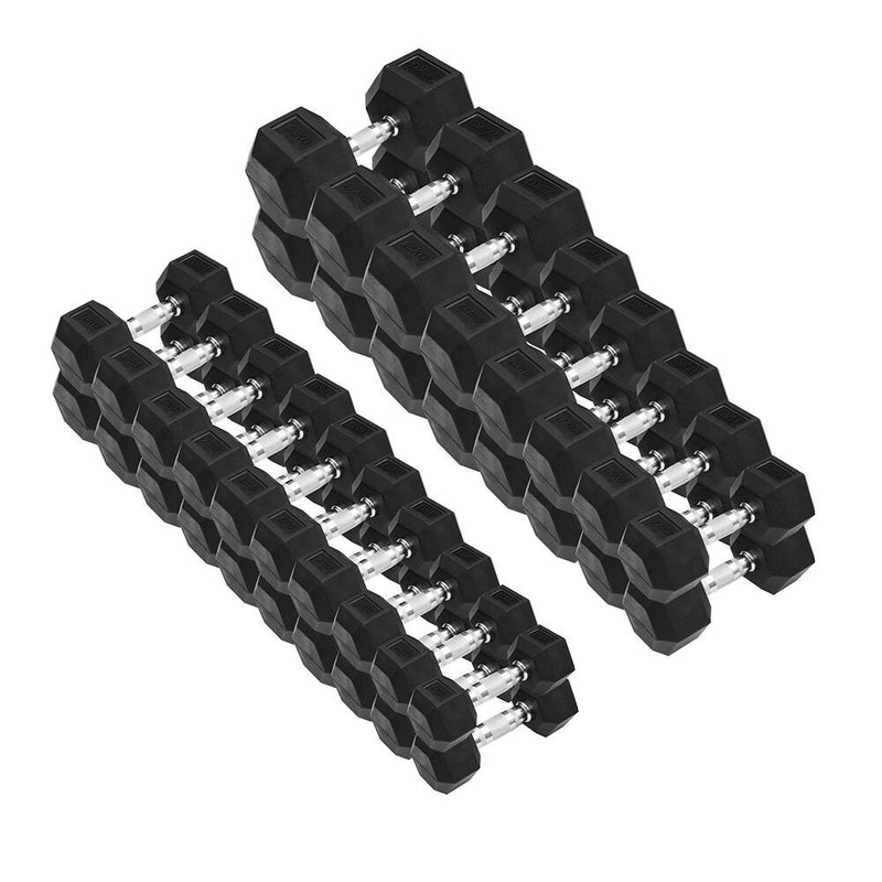 Kurzhantel Hex Set 1 - 30kg Paar