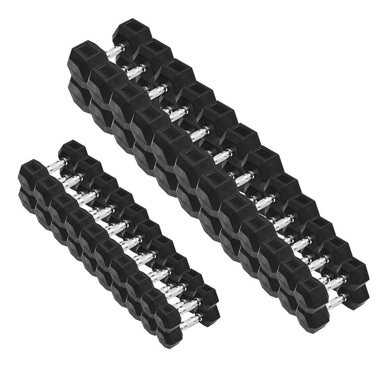 Kurzhantel Hex Set von 1 - 40kg Paare