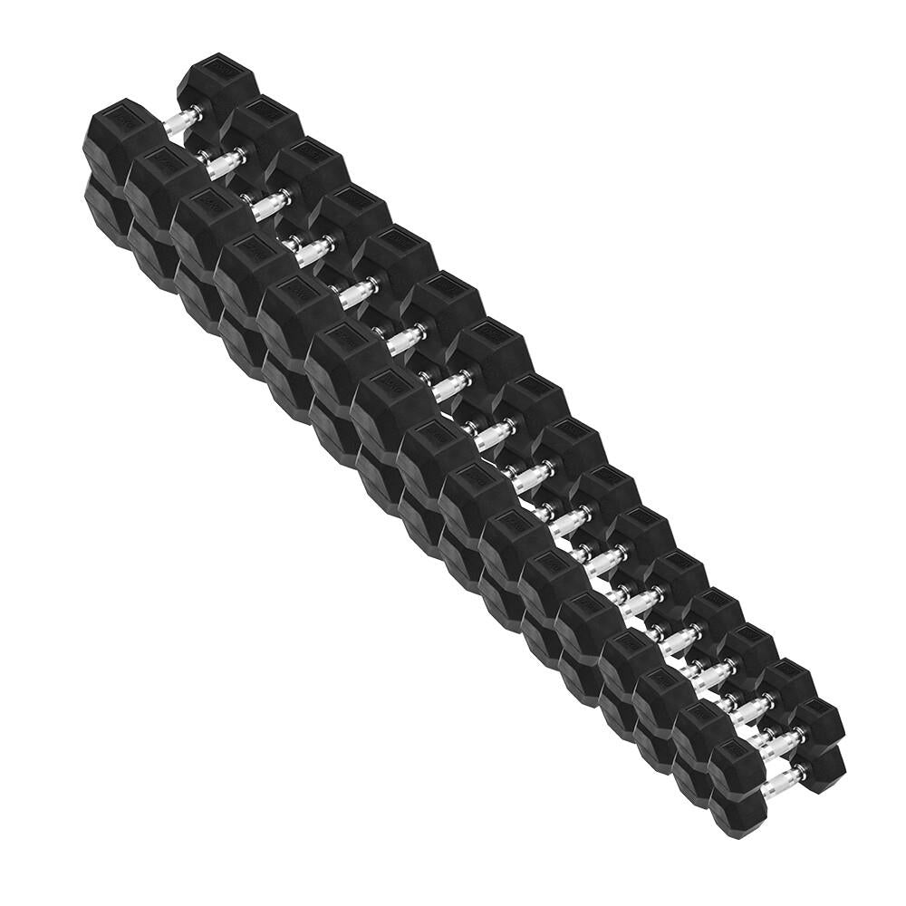 Kurzhantel Hex Set 2,5 - 40kg Paar