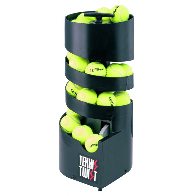 Ballwurfmaschine Tennis-Twist: 28 Bälle