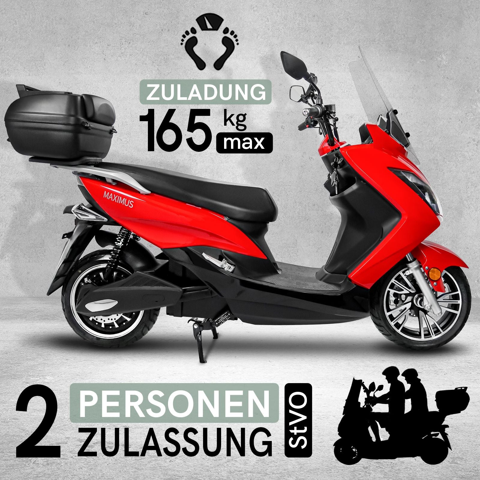 Maximus MX2-45, Lithium, 45 km/h