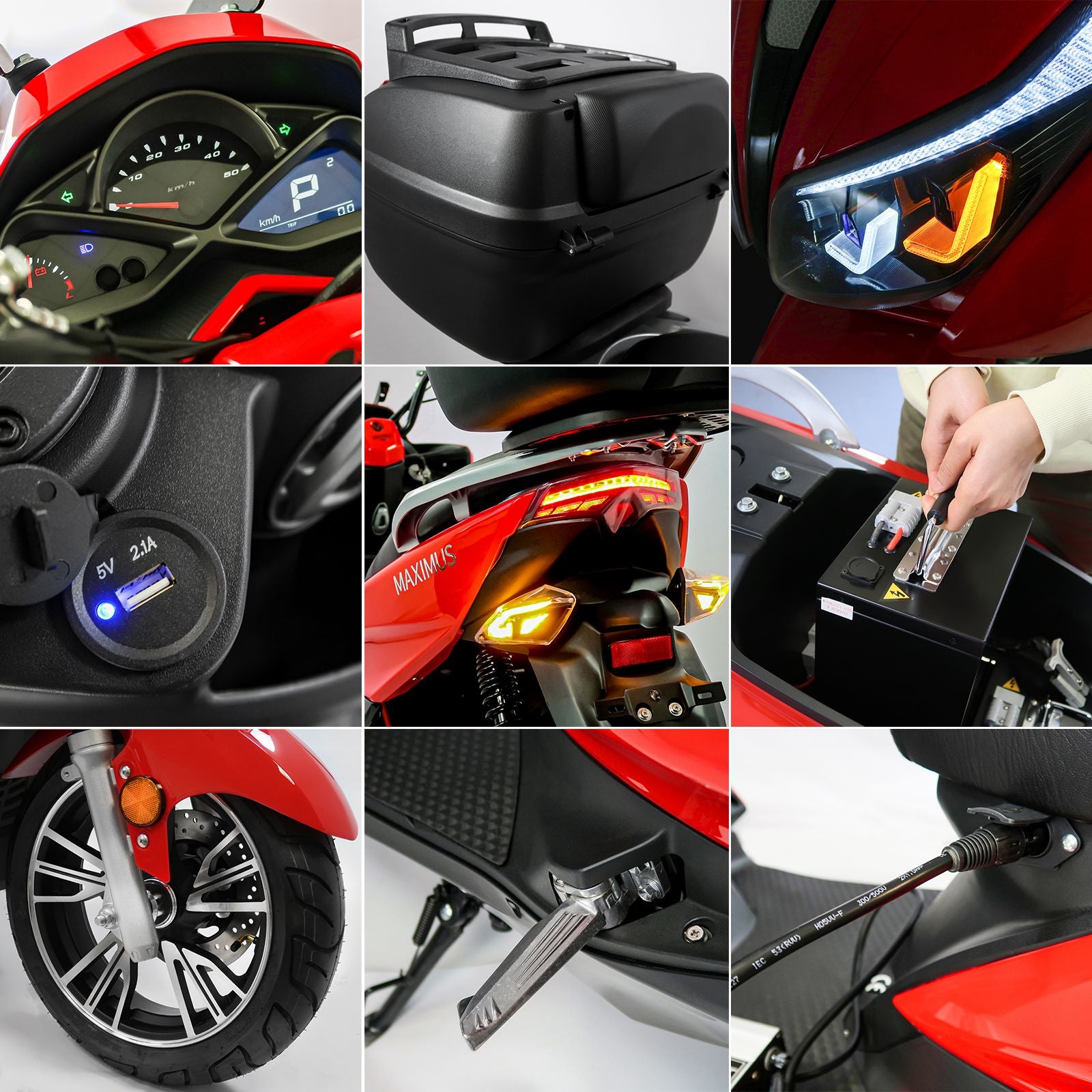 Maximus MX2-45, Lithium, 45 km/h