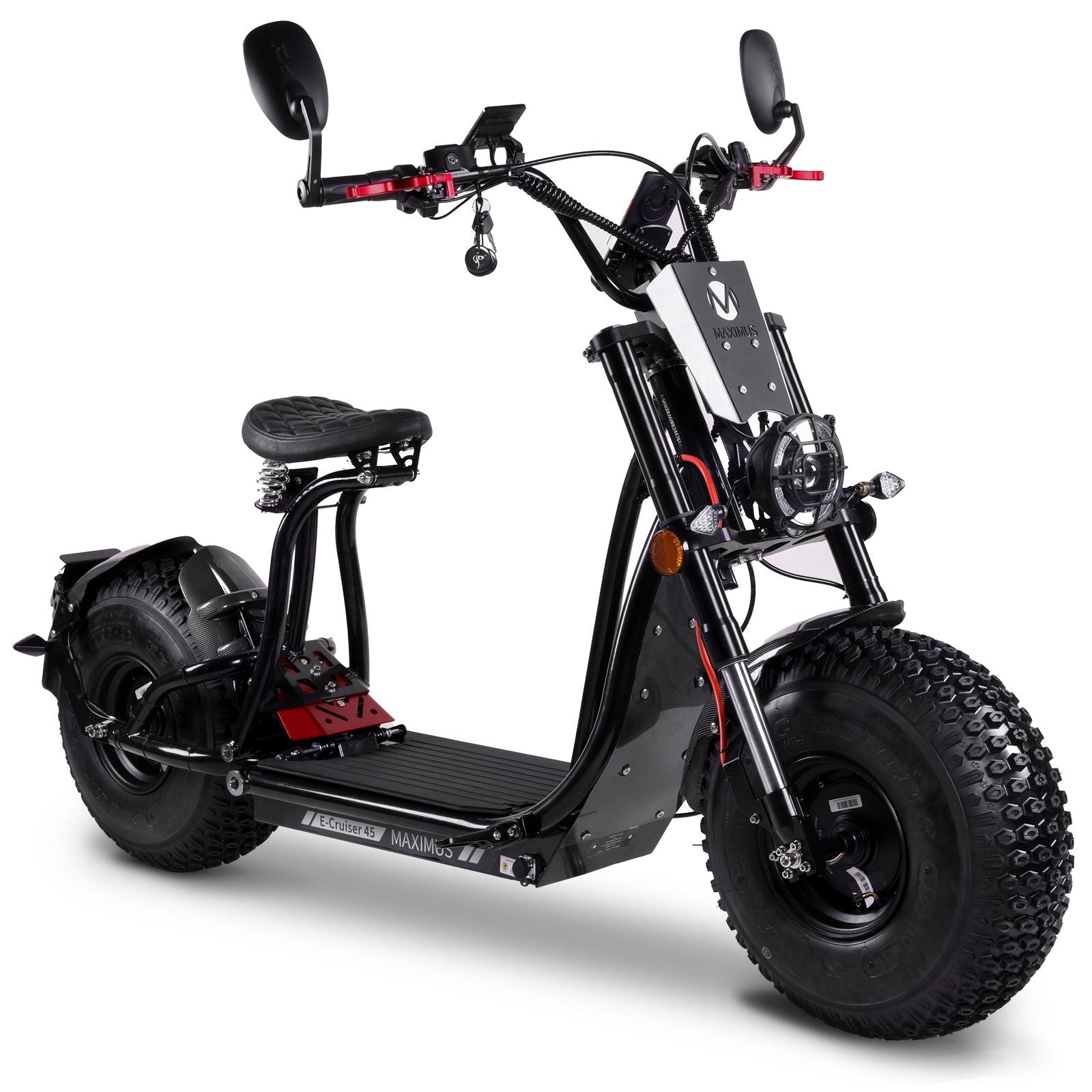 Maximus E-Cruiser MX45-2, Lithium, Schwarz, 45 km/h