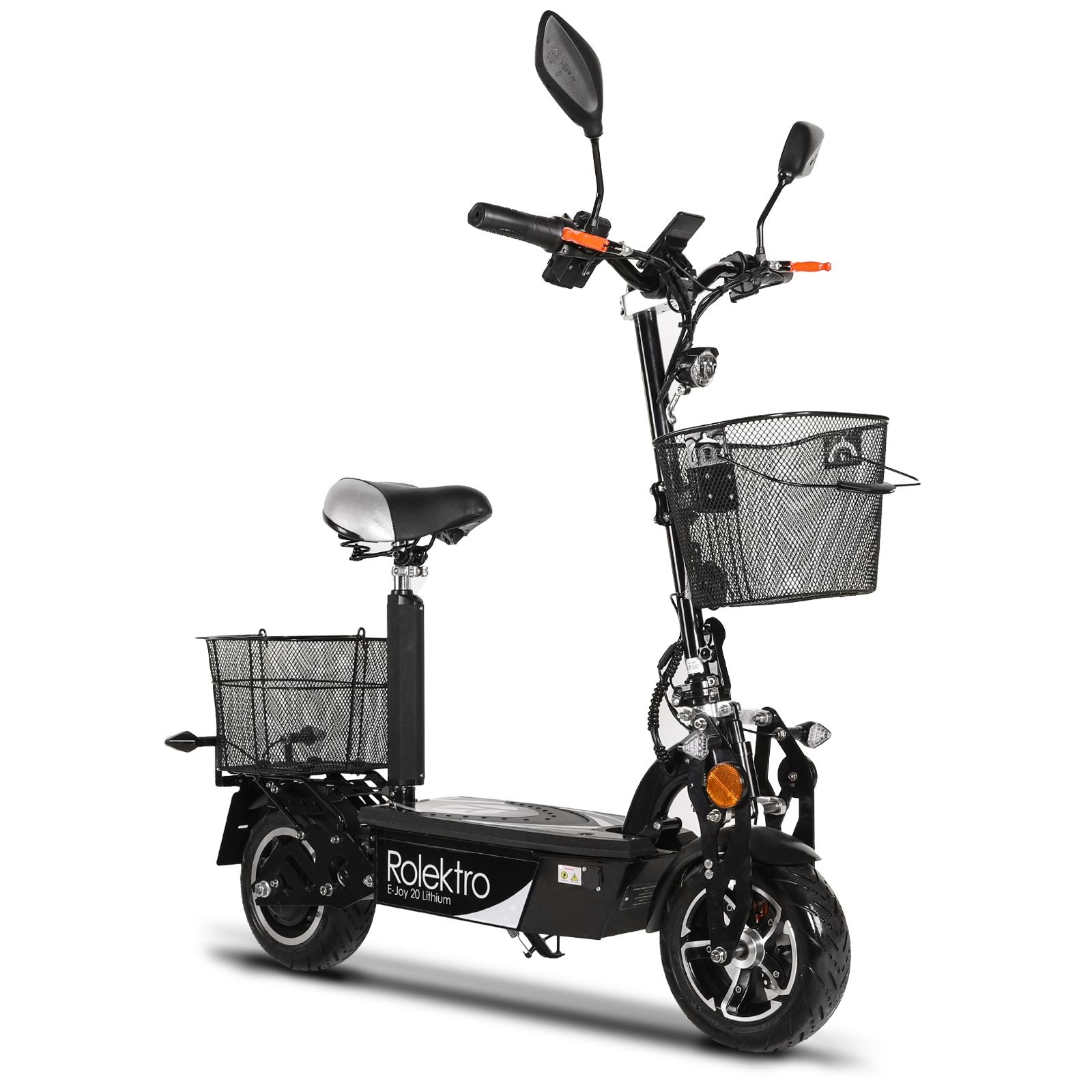 Rolektro E-Joy 20 Lithium, Schwarz, 20 km/h