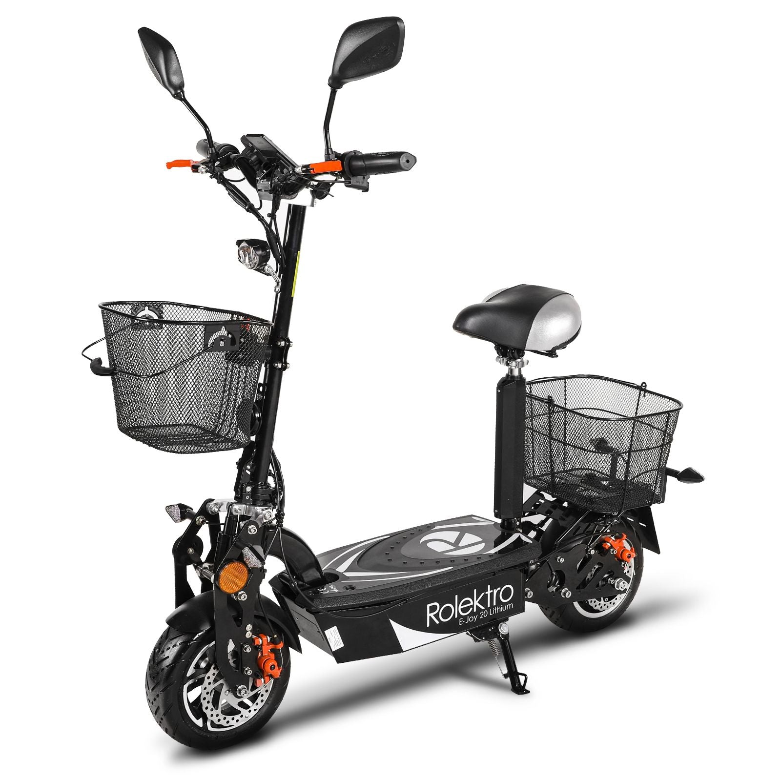 Rolektro E-Joy 20 Lithium, Schwarz, 20 km/h