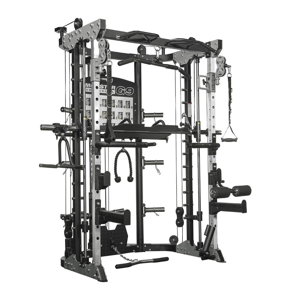 G-Series G9 All-In-One Trainer - Functional Trainer, Smith, Rack und Beinpresse