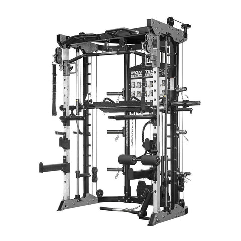 G-Series G9 All-In-One Trainer - Functional Trainer, Smith, Rack und Beinpresse