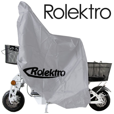 Rolektro-Z., Abdeckhülle, E-Joy 20/ Fun 20 Serie/ BT250, Silber, mit Rolektro Logo