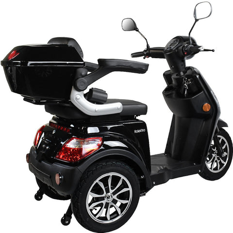 Rolektro, E-Trike 25 V.2, Farbe Schwarz, 1000 Watt / 60 V