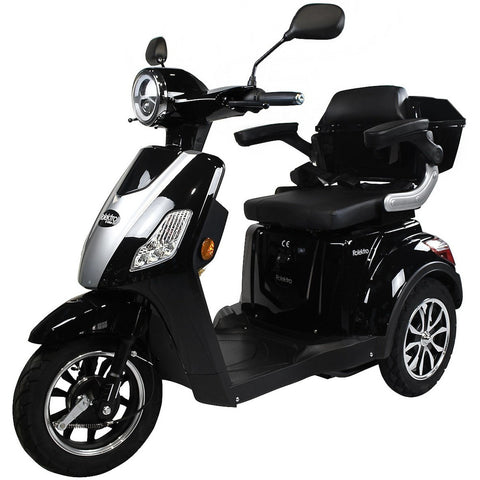 Rolektro, E-Trike 25 V.2, Farbe Schwarz, 1000 Watt / 60 V